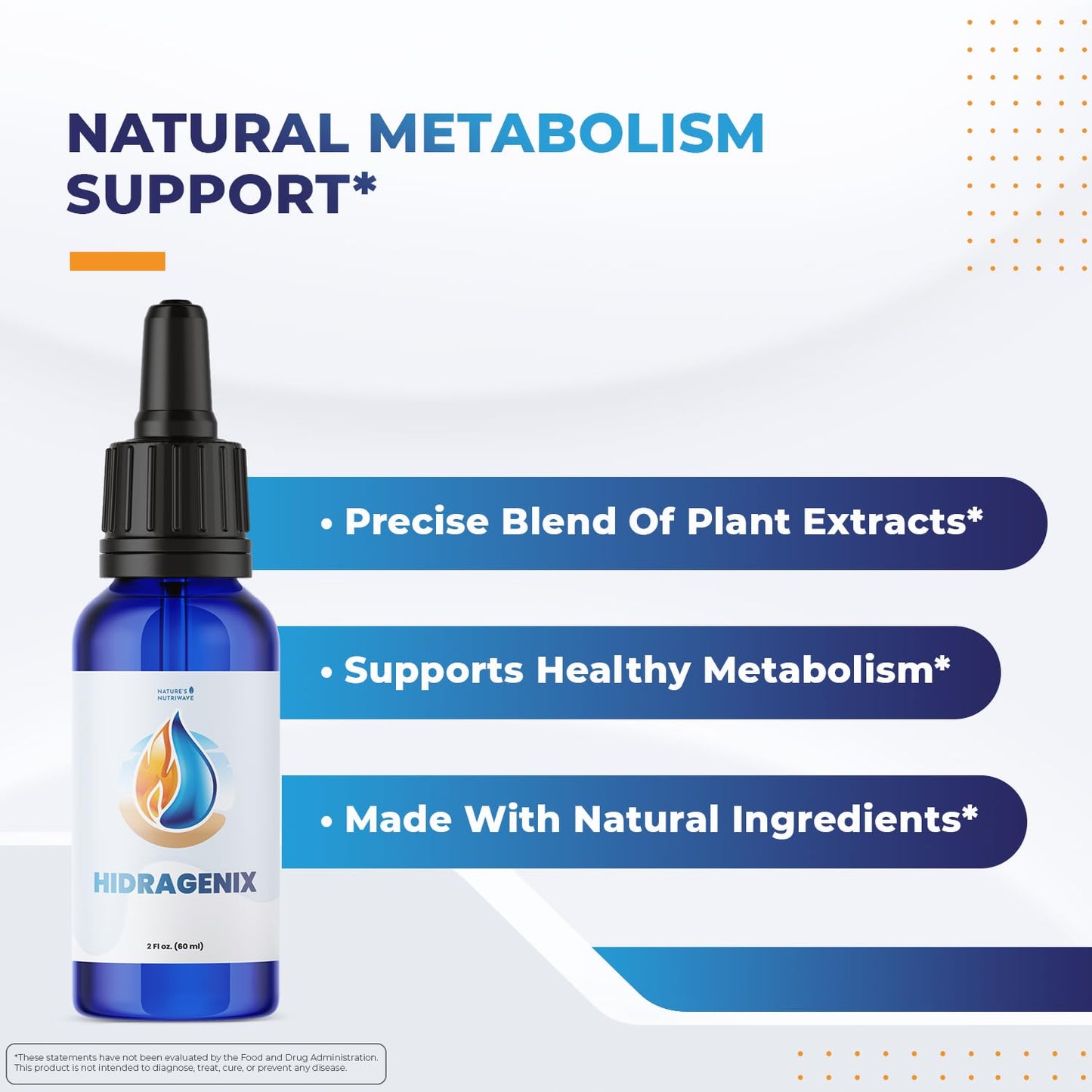 Hidragenix – Natural Herbal Supplement with Maca, Green Tea, Grape Seed & More – Non-GMO, 60 Servings – Manufactured in the USA, 2 FL.OZ, 60ml - 1 Month Supply - dailyvitalstore