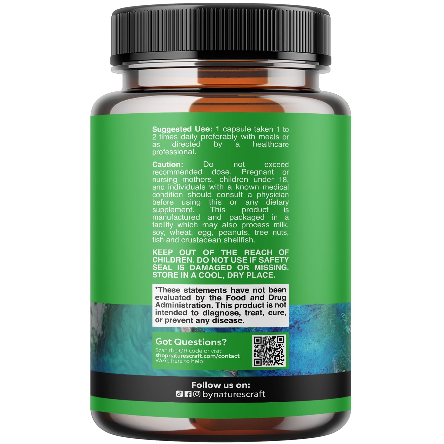 High Absorption Magnesium Complex Supplement - Magnesium Oxide 500mg with Citrate 500mg for Sleep and Mood Support - Pure Citrate per Serving for Muscle Stomach and Digestion - 60 Count - dailyvitalstore