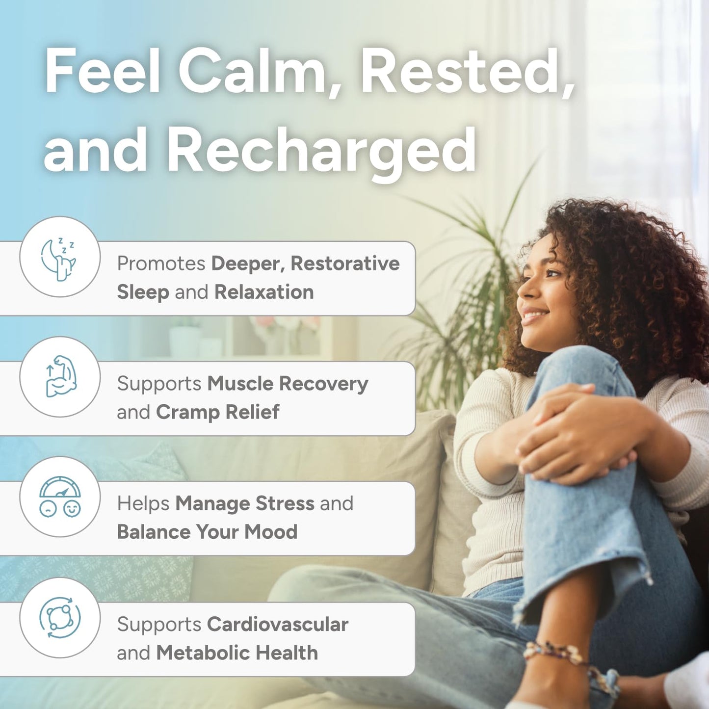 High Absorption Magnesium Complex with Glycinate, Malate & Taurate - Premium Magnesium Supplement for Sleep, Relaxation, Leg Cramps & Stress Relief - 100% Chelated & Easy On The Gut - 90 Capsules - dailyvitalstore