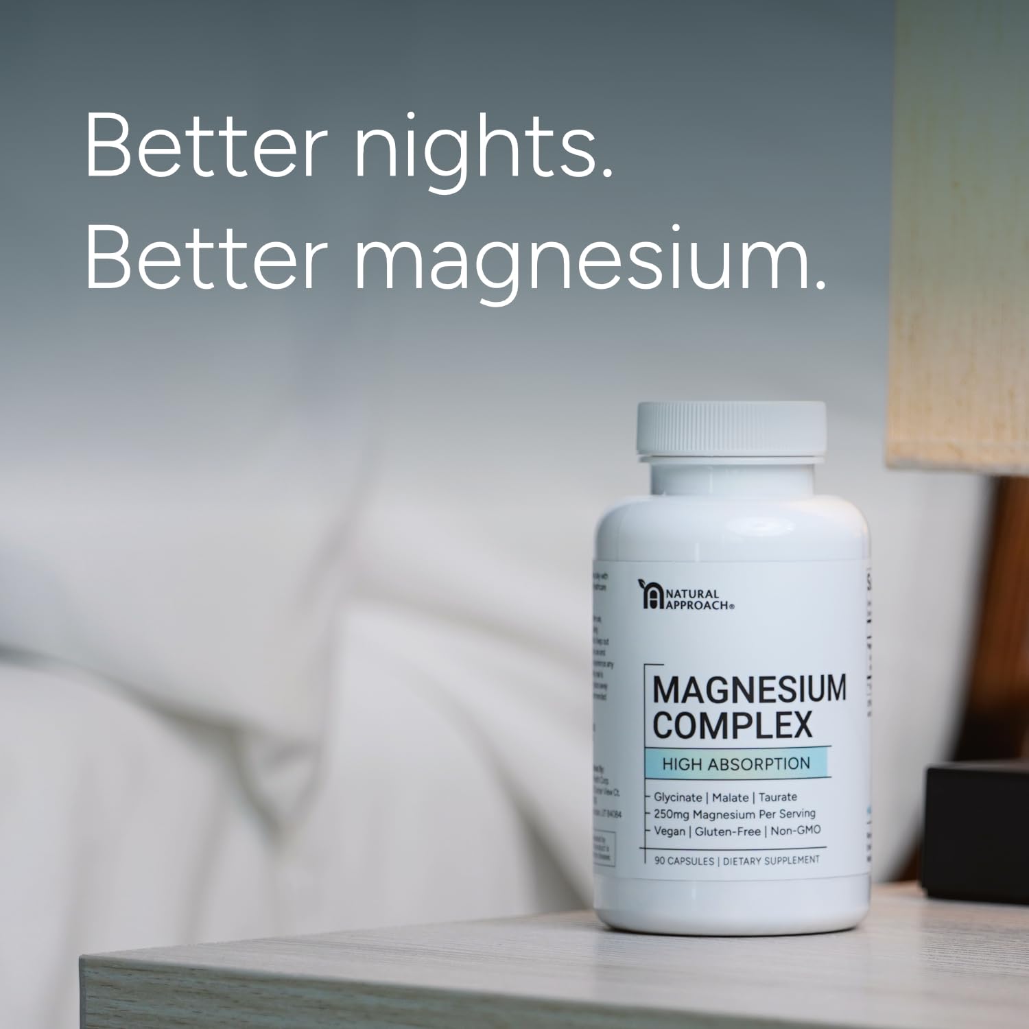High Absorption Magnesium Complex with Glycinate, Malate & Taurate - Premium Magnesium Supplement for Sleep, Relaxation, Leg Cramps & Stress Relief - 100% Chelated & Easy On The Gut - 90 Capsules - dailyvitalstore