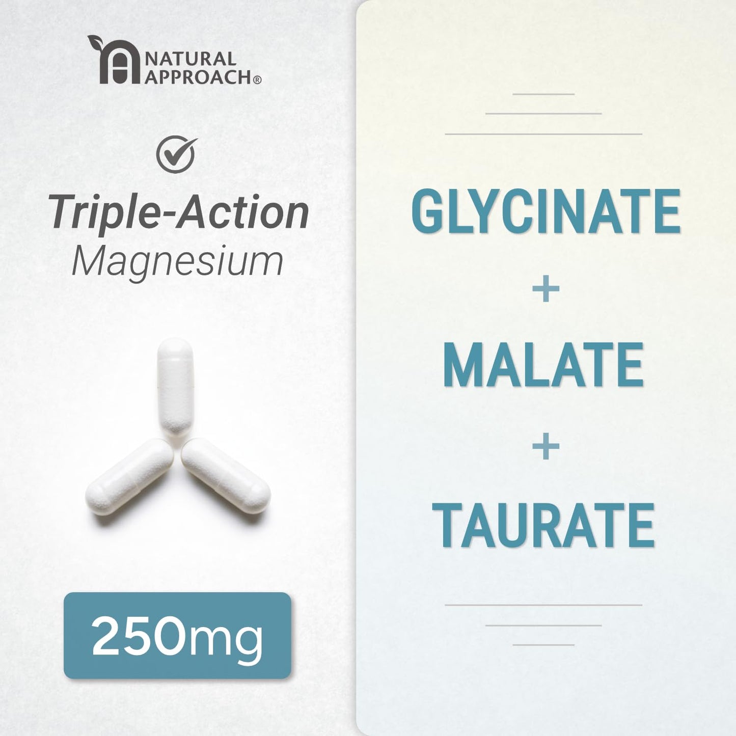 High Absorption Magnesium Complex with Glycinate, Malate & Taurate - Premium Magnesium Supplement for Sleep, Relaxation, Leg Cramps & Stress Relief - 100% Chelated & Easy On The Gut - 90 Capsules - dailyvitalstore