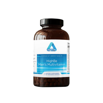 Highbe Men's Multivitamin, 120 Vegetarian Capsules, Daily Supplement with Vitamins and Minerals - dailyvitalstore
