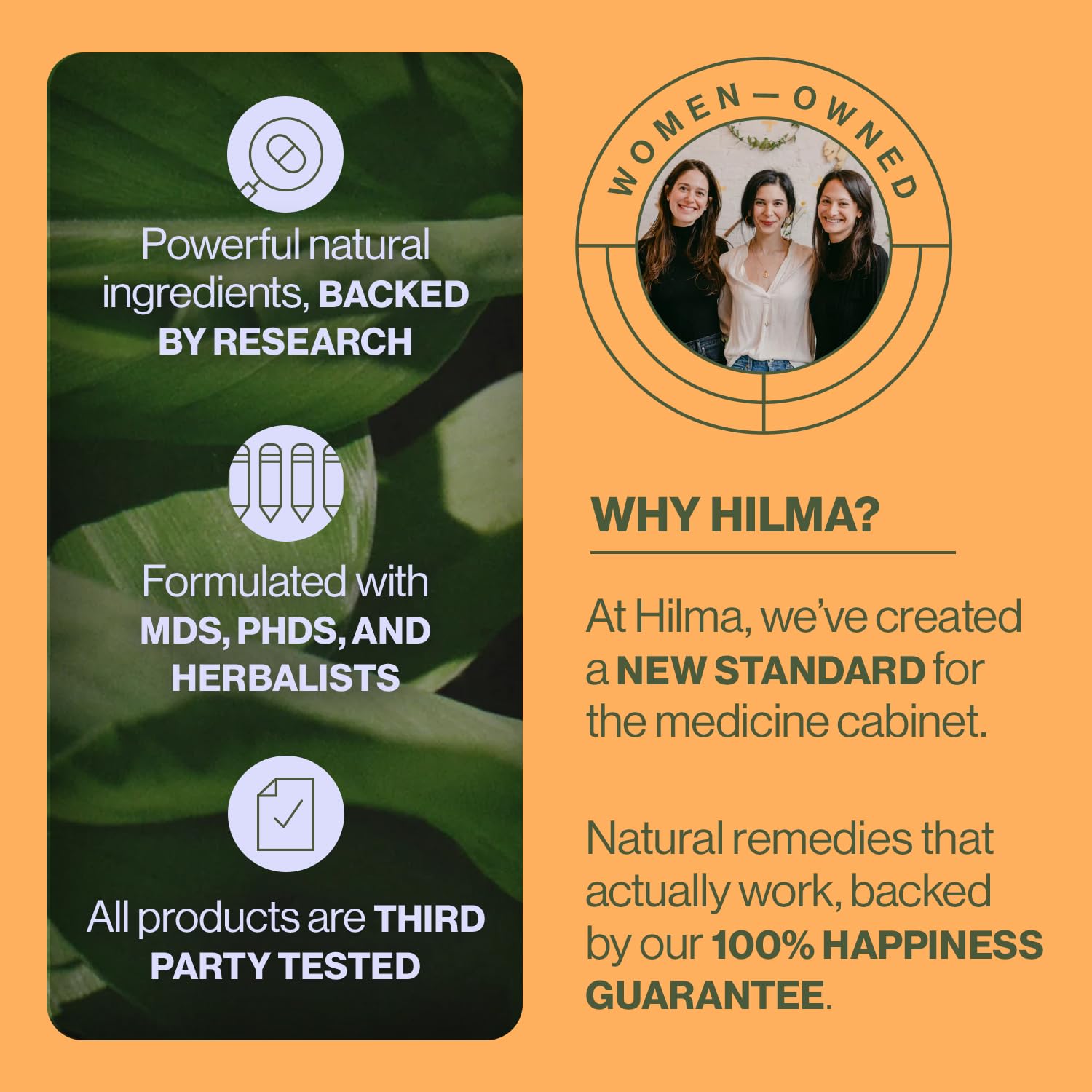 Hilma Digestive Enzymes for Women, Bloating Relief with Turmeric, Dandelion Root and Gluten Digestive Enzymes, Natural Gluten - dailyvitalstore