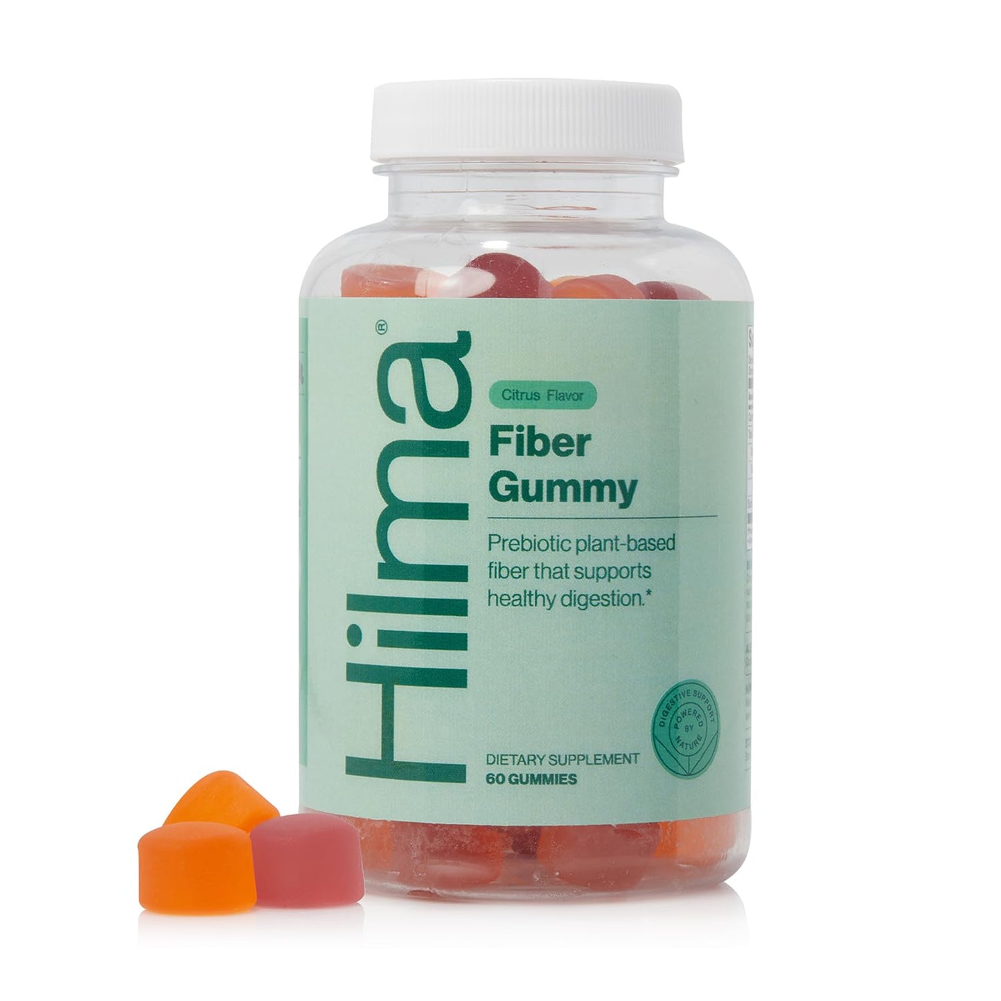 Hilma Prebiotic Fiber Gummies, Daily Fiber Supplement, Gummies for Adults, Supports Gut Health for Women and Promotes Regularity, - dailyvitalstore