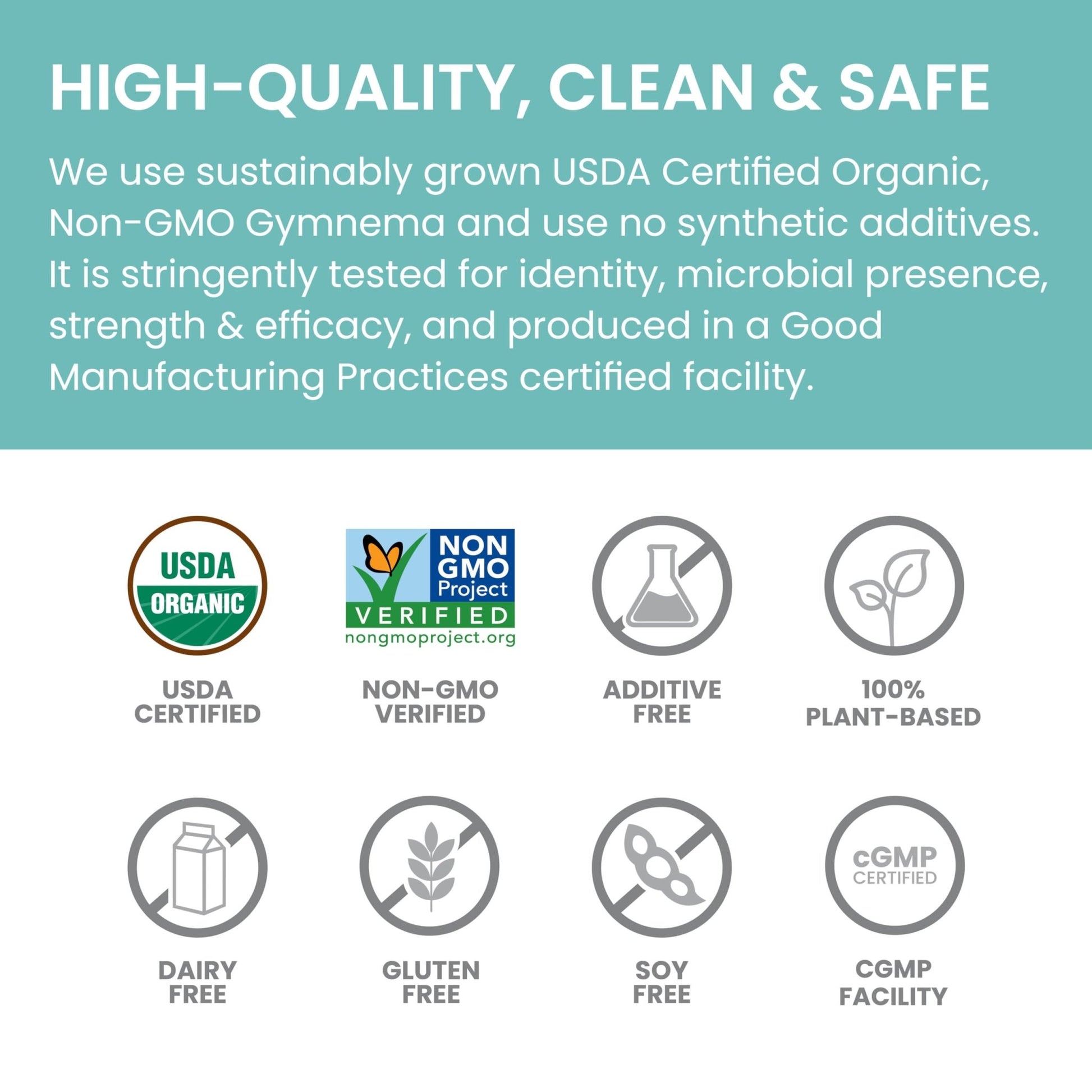 Himalaya USDA Organic Gymnema Sylvestre Extract 700mg,Gymnema Sylvestre Supplements,Herbal Glucose Metabolism Support,Gymnema Sylvestre Capsules,Non-GMO, Vegan - dailyvitalstore
