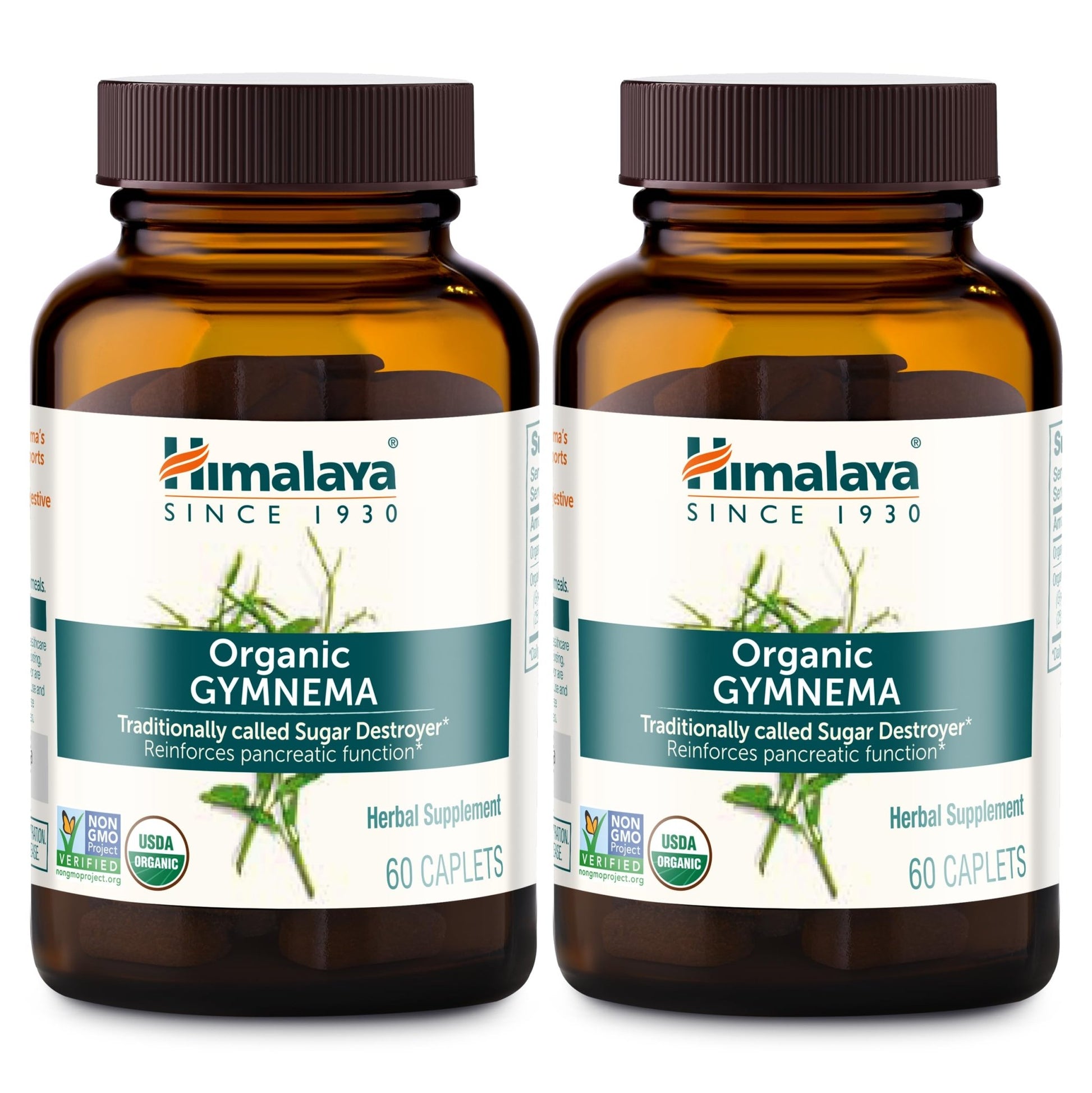 Himalaya USDA Organic Gymnema Sylvestre Extract 700mg,Gymnema Sylvestre Supplements,Herbal Glucose Metabolism Support,Gymnema Sylvestre Capsules,Non-GMO, Vegan - dailyvitalstore