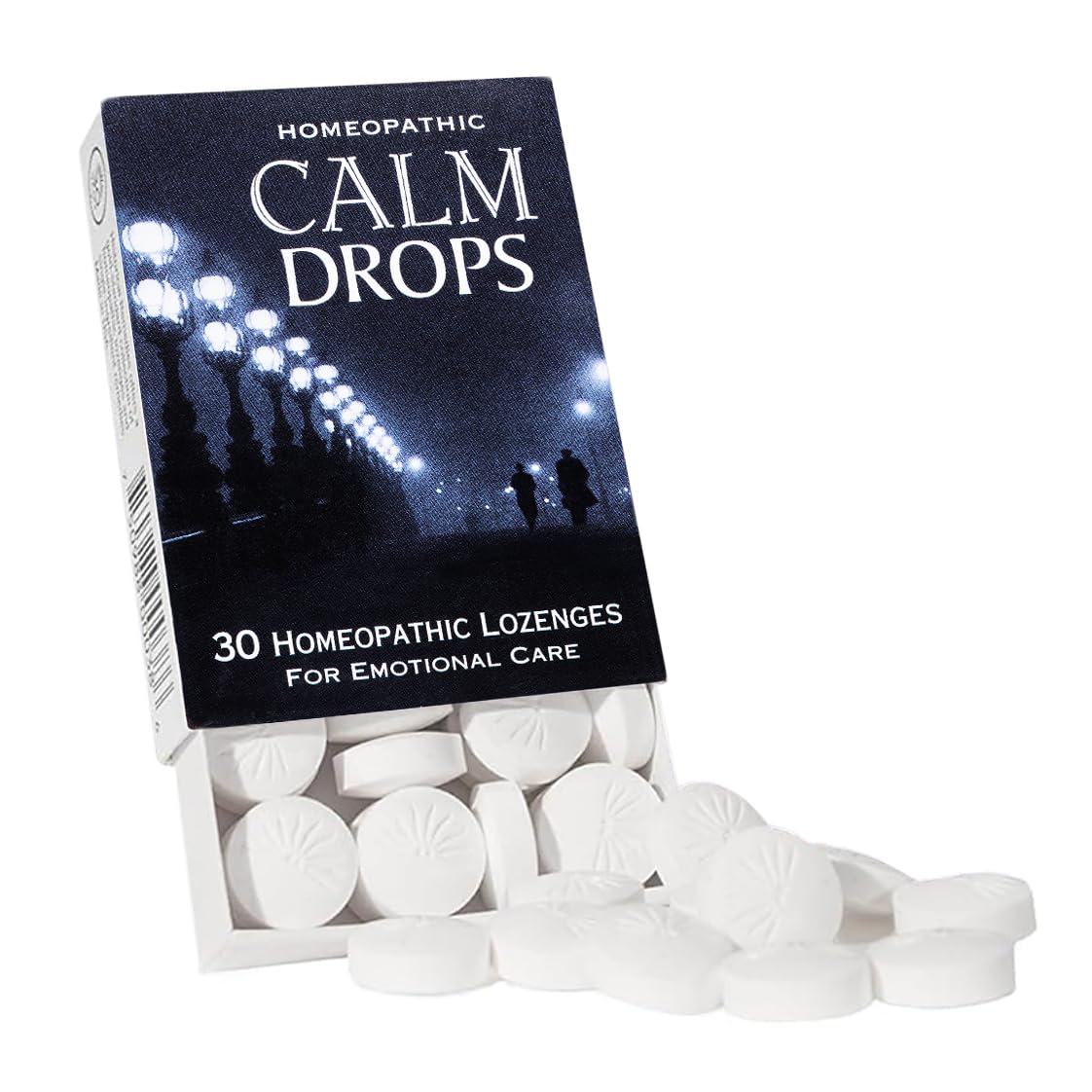 Historical Remedies Calm Drops Homeopathic Lozenges (1 Pack)| Natural Care for Emotional Stress Relief, Vegan & Gluten-Free Organic Vanilla Flavor Drops to Promote Relaxation and a Sense of Calm - dailyvitalstore