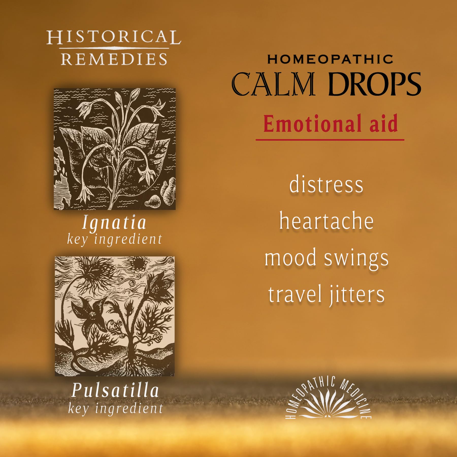 Historical Remedies Calm Drops Homeopathic Lozenges (1 Pack)| Natural Care for Emotional Stress Relief, Vegan & Gluten-Free Organic Vanilla Flavor Drops to Promote Relaxation and a Sense of Calm - dailyvitalstore