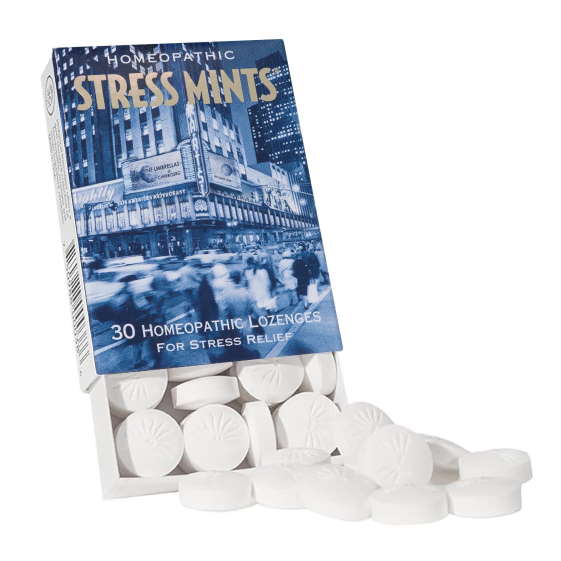 Historical Remedies Stress Mints (1 Pack) | Homeopathic Lozenges to Aid Stress & Digestion, Organic Peppermint Flavor, Vegan & Gluten-Free, Non-Habit Forming - dailyvitalstore