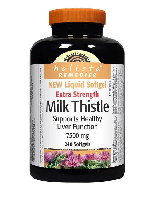 Holista Milk Thistle 250mg, 240 Capsules - dailyvitalstore