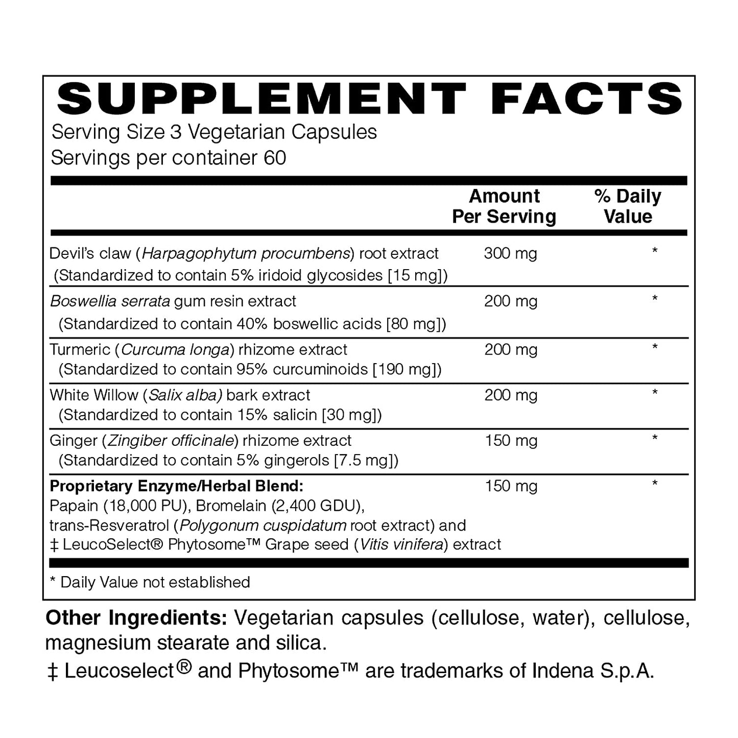 Holly Hill Health Foods, Inflammove (Healthy Joint & Mobility Support*), 180 Vegan Capsules - dailyvitalstore
