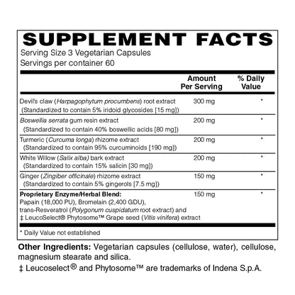 Holly Hill Health Foods, Inflammove (Healthy Joint & Mobility Support*), 180 Vegan Capsules - dailyvitalstore