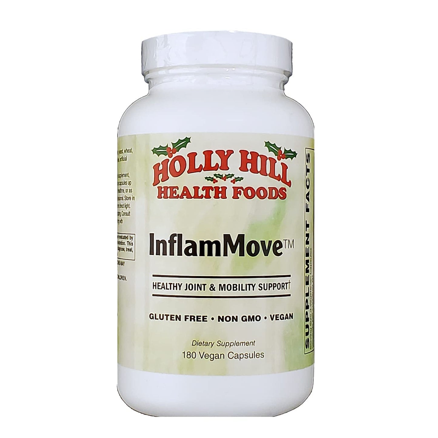 Holly Hill Health Foods, Inflammove (Healthy Joint & Mobility Support*), 180 Vegan Capsules - dailyvitalstore
