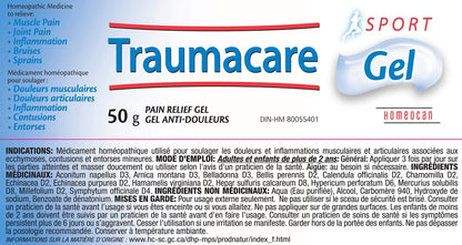 HOMEOCAN Topical Sports Gel, 50 GR - dailyvitalstore