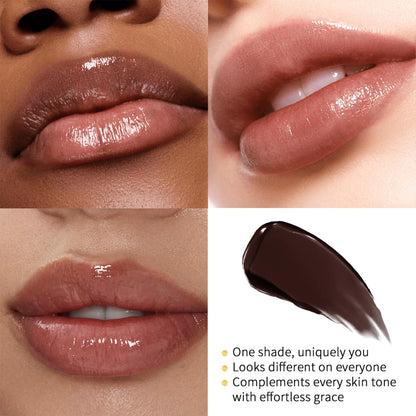 Honey Lipstick Tinted Lip Balm - Sheer Hydrating Lipstick for All Skin Tones - Moisturizing Lip Color, Nourishing Lip Balm with a Hint of Natural Black Cherry Tint - dailyvitalstore