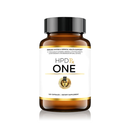 HPD Rx ONE Immunity Boost Multivitamin Supplements for Women and Men | Advanced Immunity Defense Support | Helps Immune Response | 1-Month Supply, 180 Capsules, Pack of 1 - dailyvitalstore