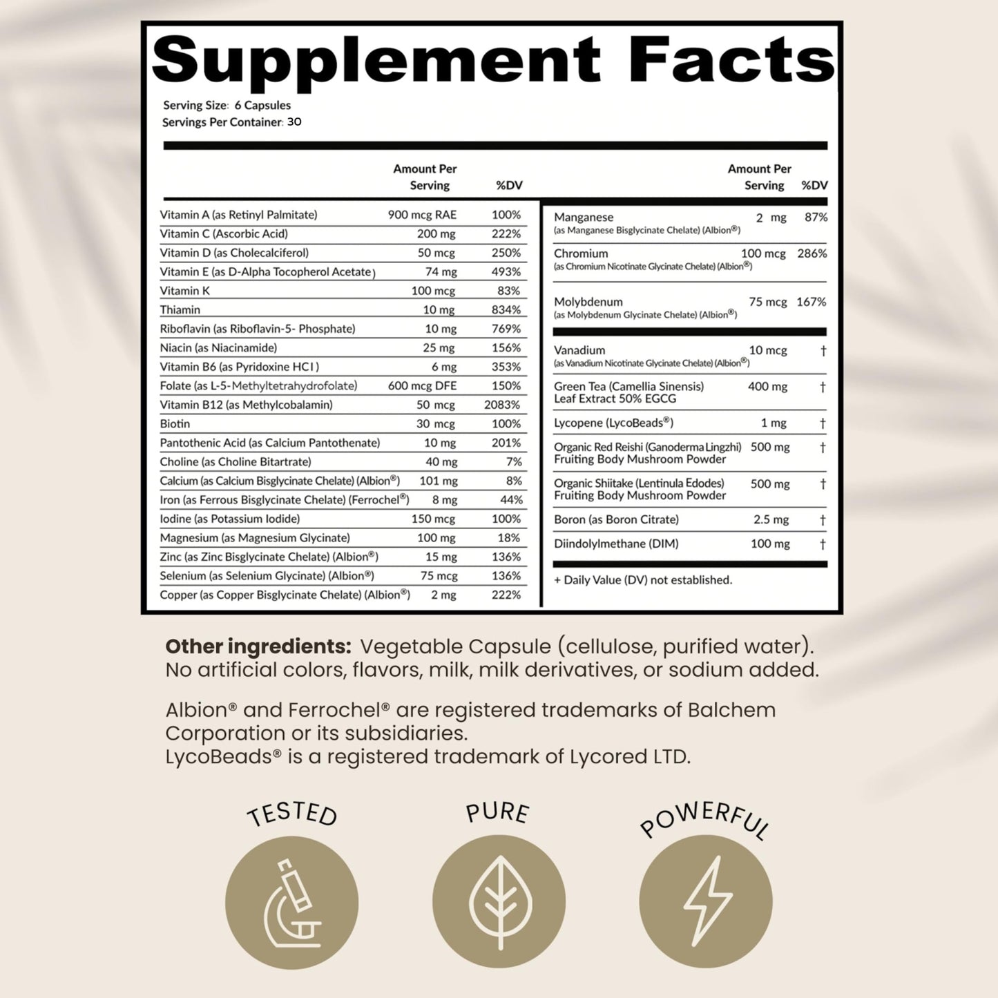 HPD Rx ONE Immunity Boost Multivitamin Supplements for Women and Men | Advanced Immunity Defense Support | Helps Immune Response | 1-Month Supply, 180 Capsules, Pack of 1 - dailyvitalstore