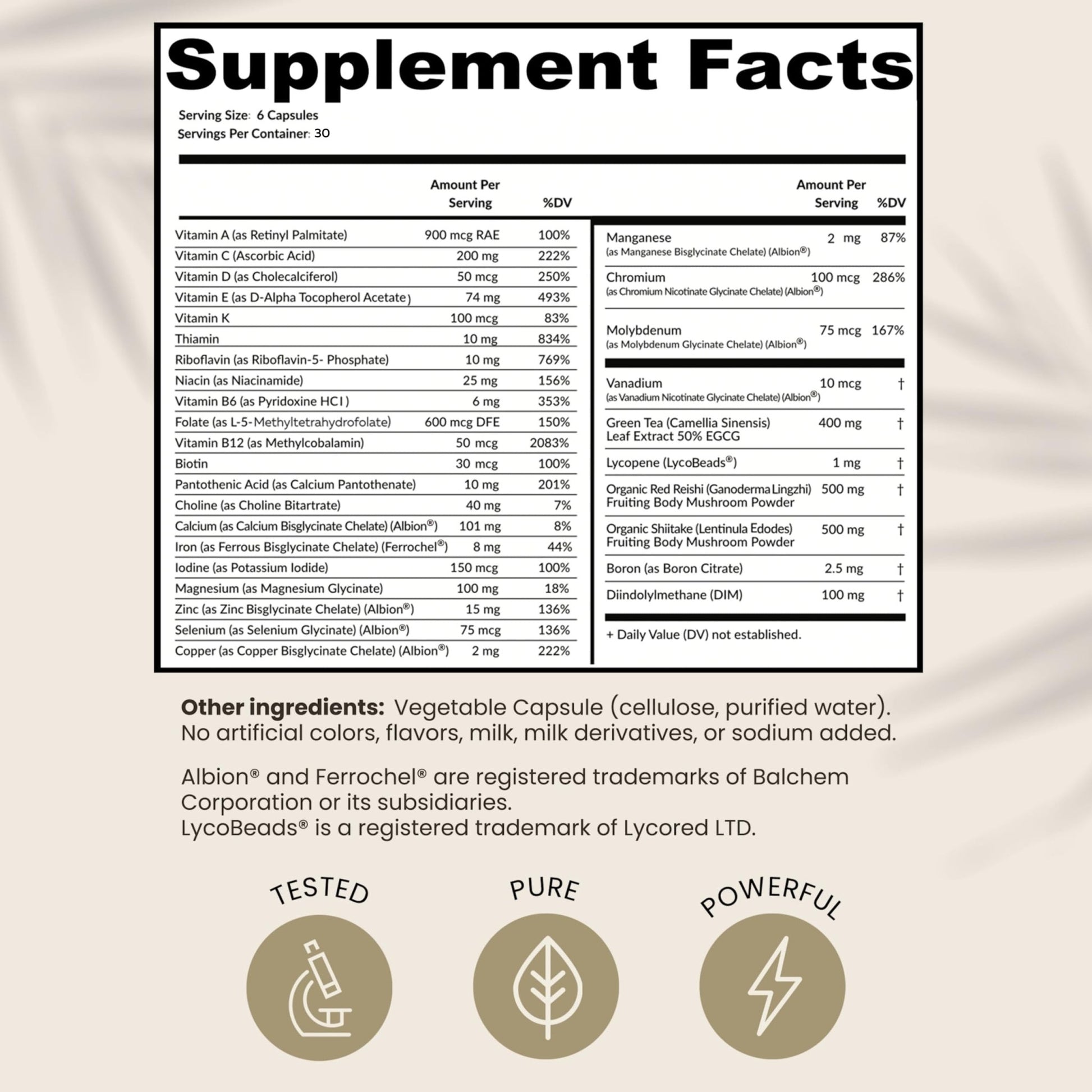 HPD Rx ONE Immunity Boost Multivitamin Supplements for Women and Men | Advanced Immunity Defense Support | Helps Immune Response | 1-Month Supply, 180 Capsules, Pack of 1 - dailyvitalstore