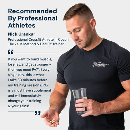 HPN PA(7) Phosphatidic Acid Muscle Builder Top Natural Muscle Builder - Boost mTOR | Build Mass and Strength from Your Workout | 30 Day Supply - dailyvitalstore