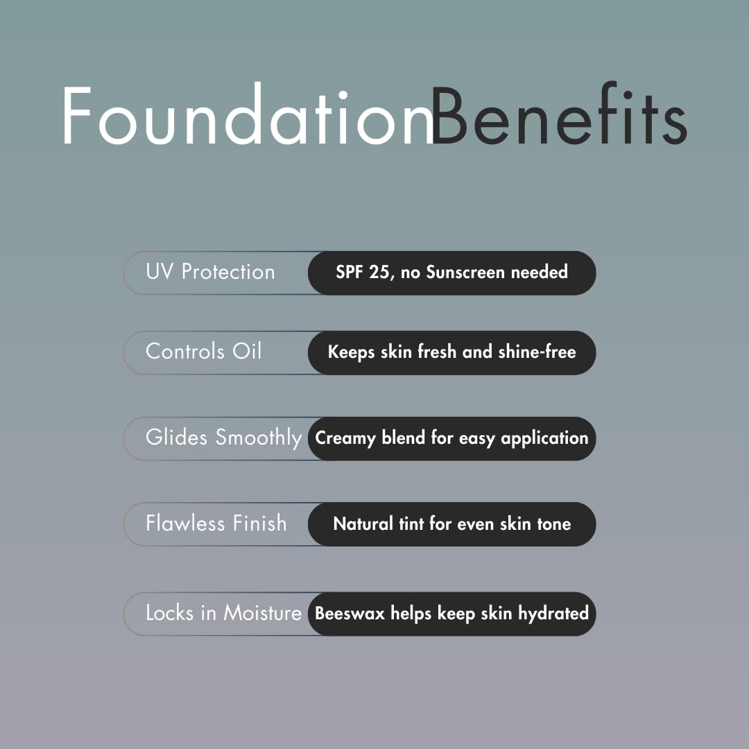 Hues for Him Foundation for Men – Full-Coverage, Lightweight & Hydrating Fit | Natural Coverage | Oil Control & Perfect Fit for Men’s Faces | Available in 4 Shades | Fresh Canvas, .67oz - dailyvitalstore