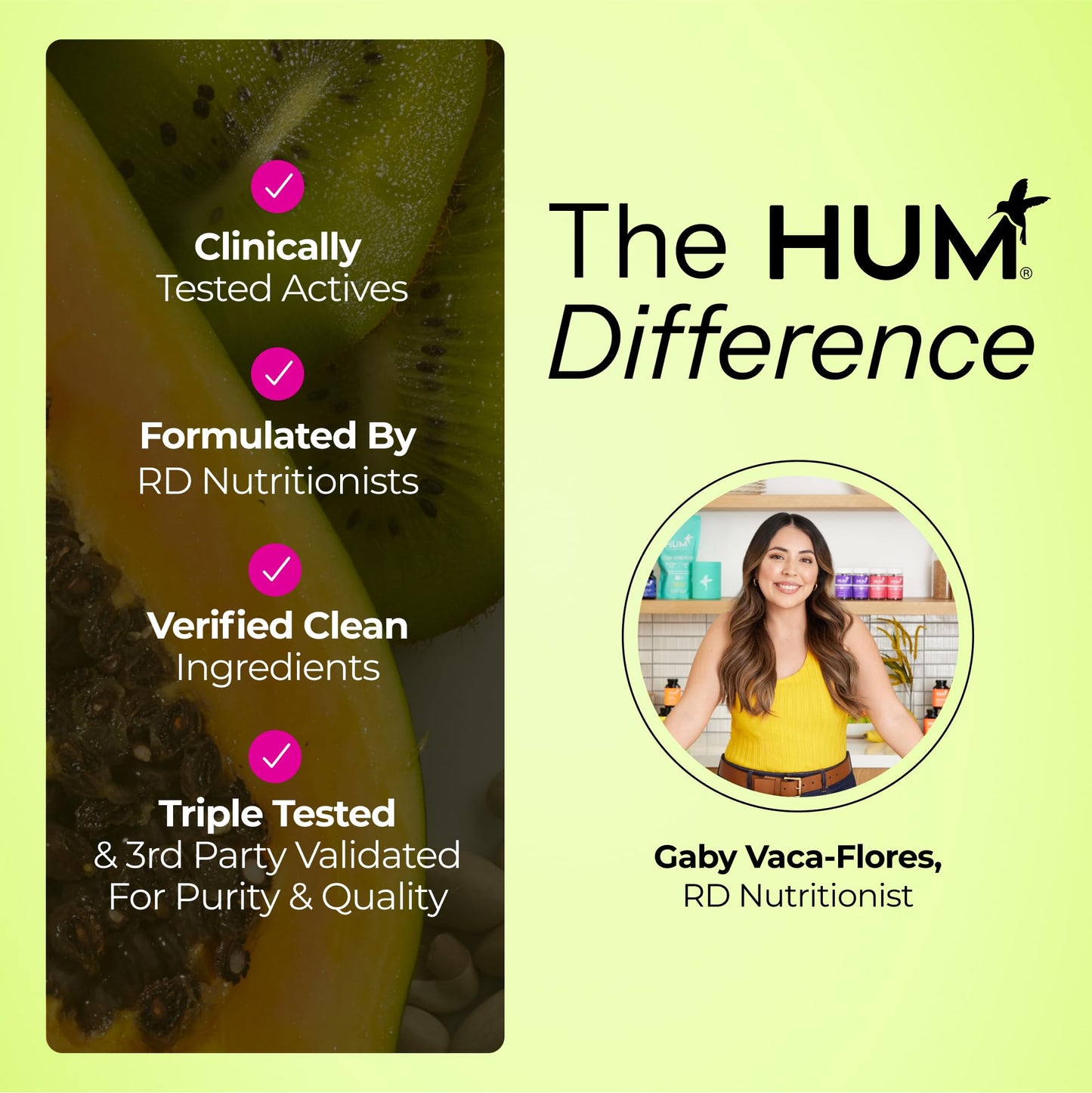 HUM Flatter Me Digestive Enzymes Plus Prebiotics & Probiotics, Digestive Health Bloating Supplement for Women & Men, Fast Acting Anti Bloat Pills Multi Enzyme - dailyvitalstore