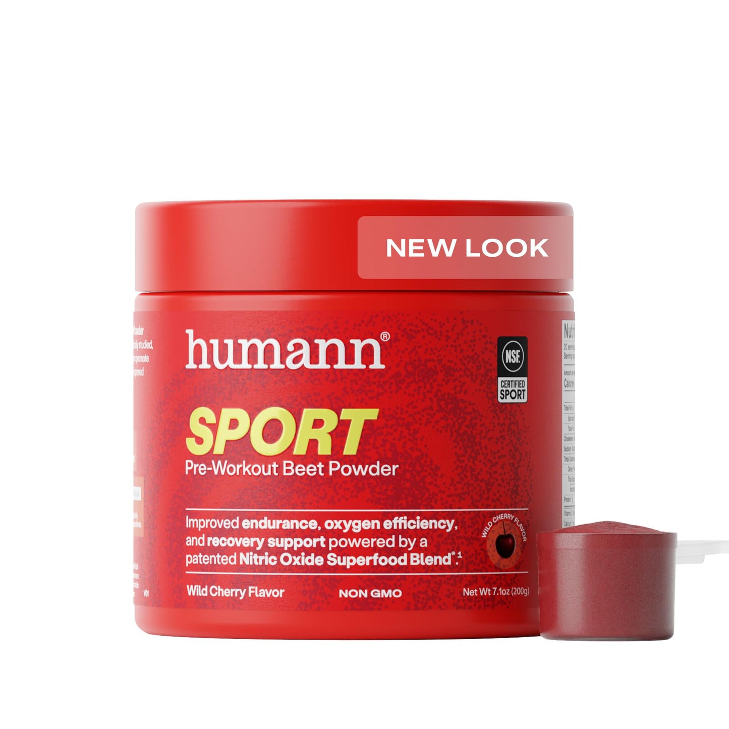 Humann SuperBeets Sport Endurance Pre Workout Powder, Nitric Oxide Supplement, NSF Certified, Stimulant & Caffeine Free, Made with Beet Root, - dailyvitalstore