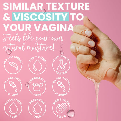 Hydro GYN Vaginal Moisturizer | Long Lasting for Vaginal Dryness & Irritation | Hyaluronic Acid & Vitamin E | Feminine Care Hormone Free | Pre and Post Menopausal I 10 Pre Filled Applicators - dailyvitalstore