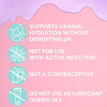 Hydro GYN Vaginal Moisturizer | Long Lasting for Vaginal Dryness & Irritation | Hyaluronic Acid & Vitamin E | Feminine Care Hormone Free | Pre and Post Menopausal I 10 Pre Filled Applicators - dailyvitalstore