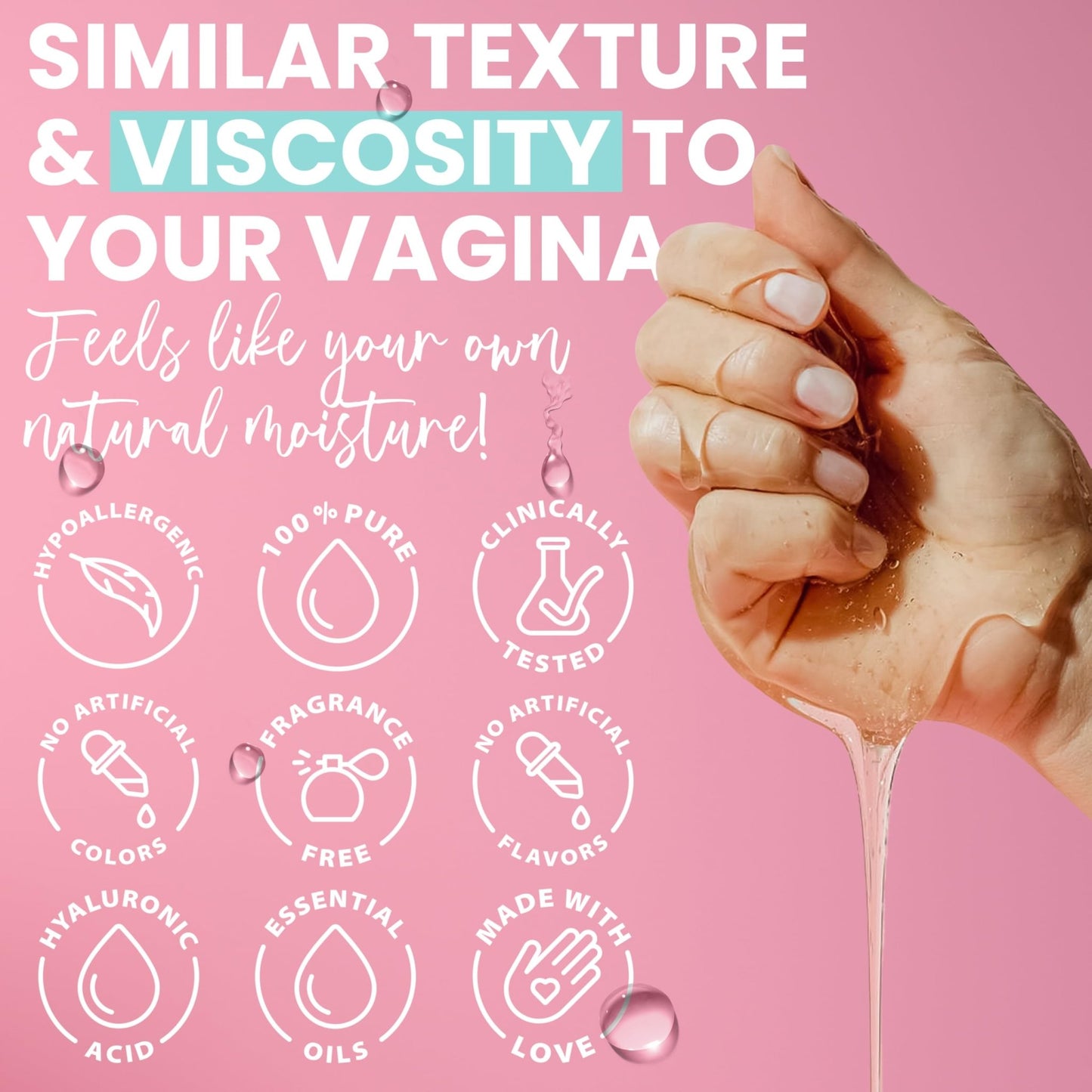 Hydro GYN Vaginal Moisturizer | Long Lasting for Vaginal Dryness & Irritation | Hyaluronic Acid & Vitamin E | Feminine Care Hormone Free | Pre and Post Menopausal I 20 Count - dailyvitalstore