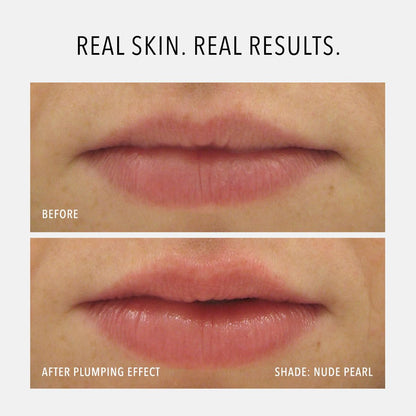 HydroPeptide Perfecting Gloss, Lip Plumping Gloss & Hydrating Treatment, Volumizing Collagen-Boosting Enhancer with Hyaluronic Acid & Peptides, Nude Pearl, 0.13 Ounce - dailyvitalstore