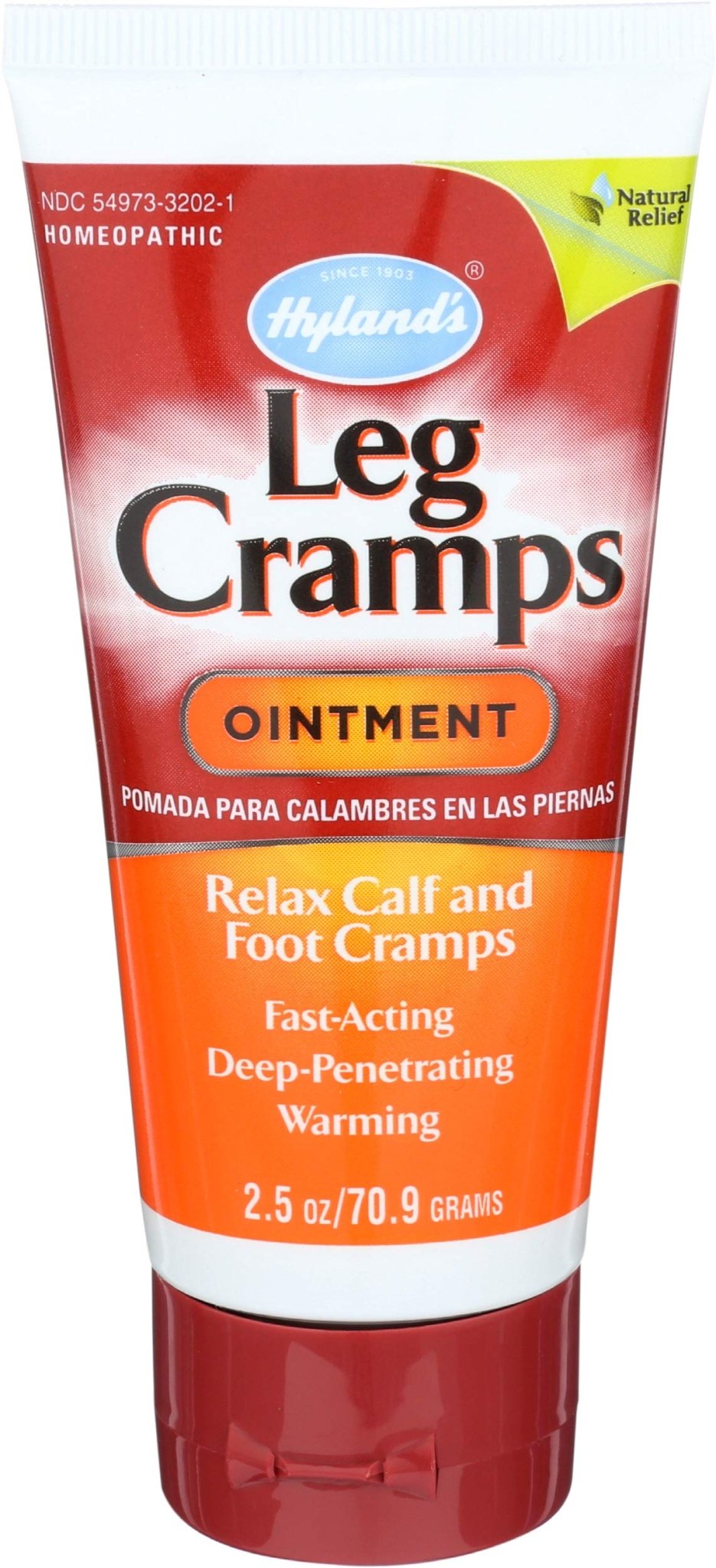 Hylands Homeopathic Leg Cramps - Ointment - 2.5 oz - dailyvitalstore
