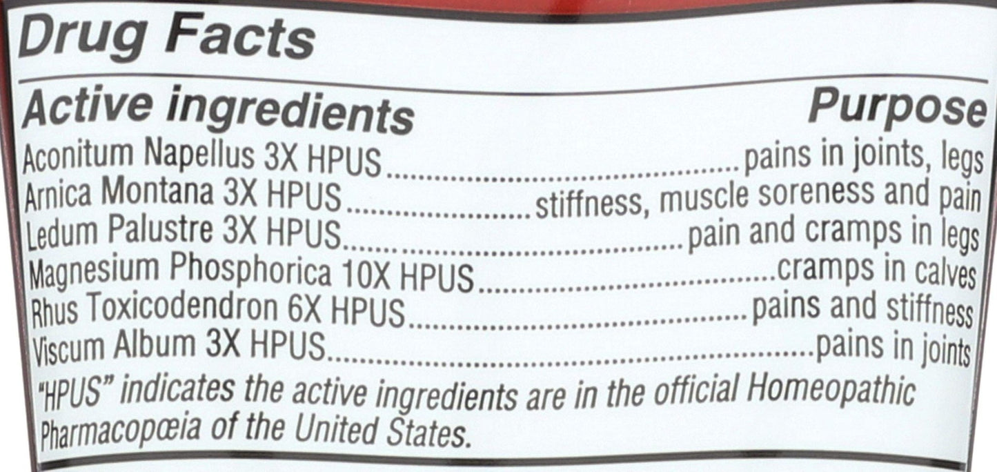 Hylands Homeopathic Leg Cramps - Ointment - 2.5 oz - dailyvitalstore