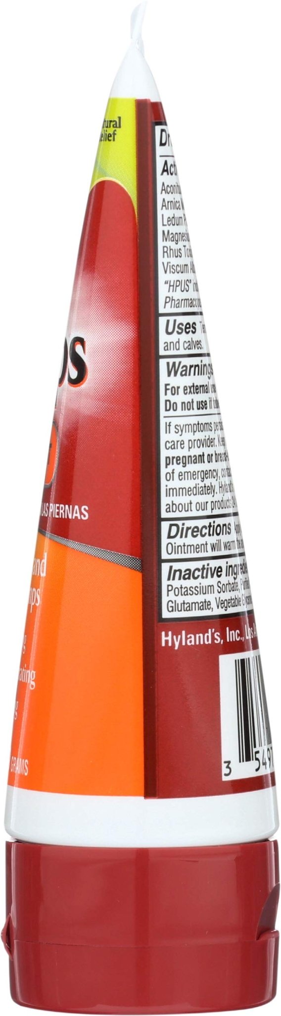 Hylands Homeopathic Leg Cramps - Ointment - 2.5 oz - dailyvitalstore