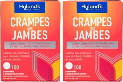 Hyland's, Leg Cramps, 100 Tablets (2 Pack) - dailyvitalstore