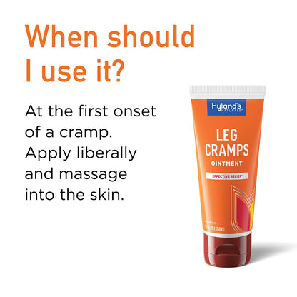 Hyland's Leg Cramps Ointment, Arnica Gel Leg Cramp Relief, Natural Relief of Calf, Leg and Foot Cramp, 2.5 oz - dailyvitalstore