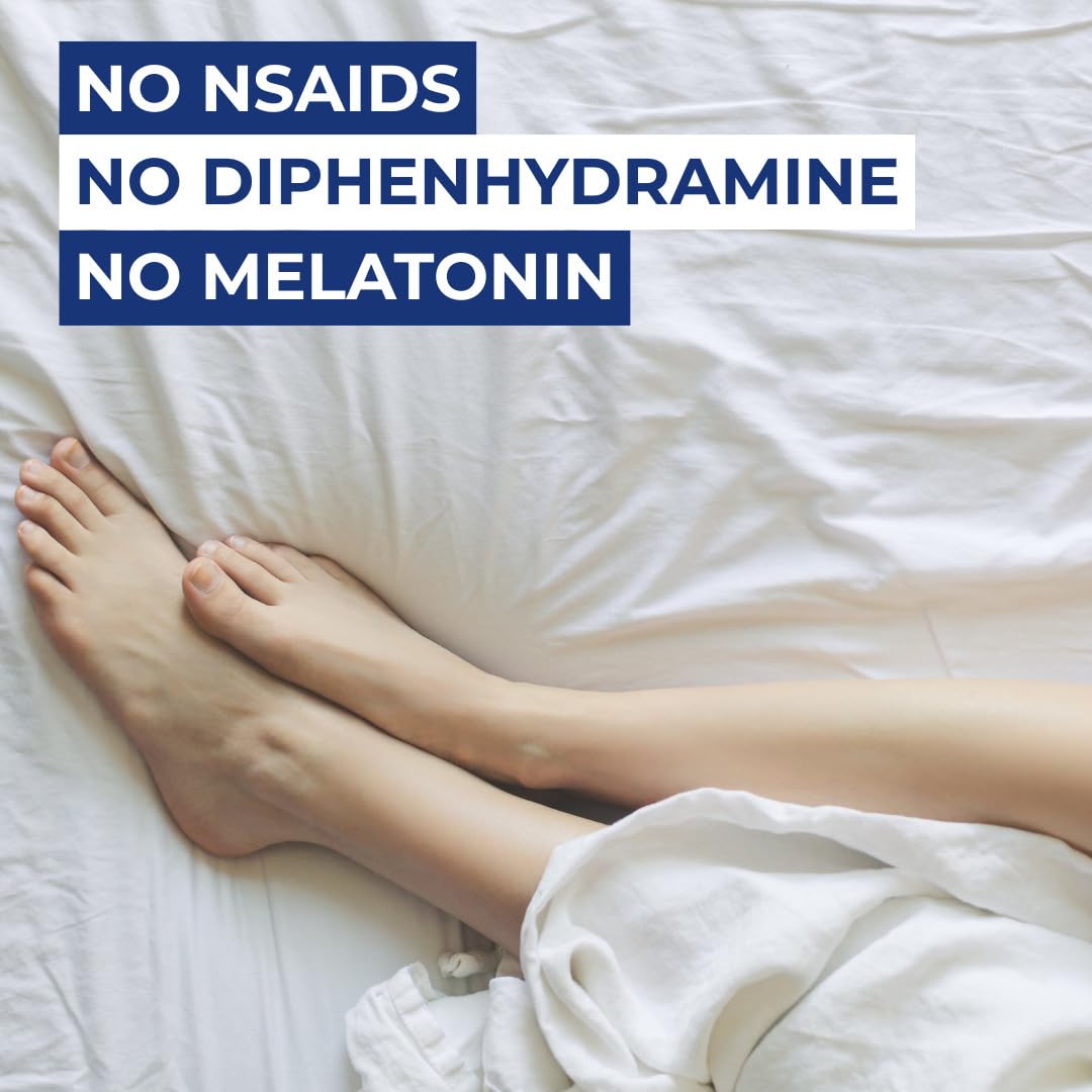 Hyland's Leg Cramps PM, Relief of Nighttime Leg, Calf, and Foot Cramps, 50 Quick-Dissolving Tablets 2-Pack (100 Total) - dailyvitalstore