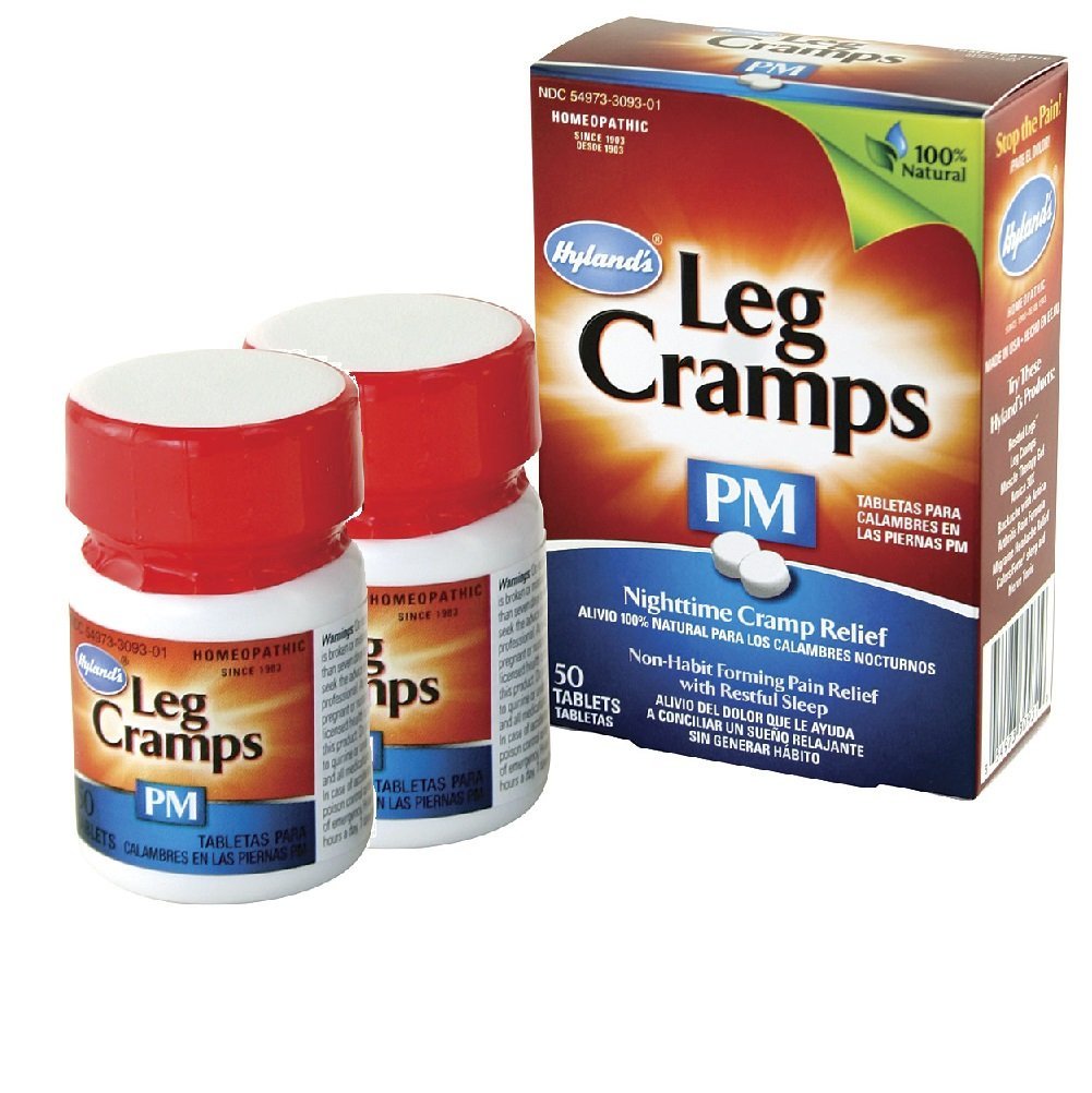 Hyland's Leg Cramps PM Tablets, 50 Count (Pack of 2) - dailyvitalstore