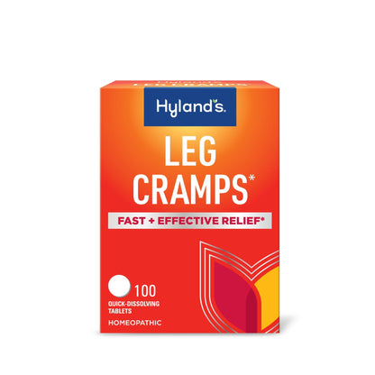 Hyland's Leg Cramps, Relief of Leg, Calf, Charley Horses, and Foot Cramps, 100 Quick-Dissolving Tablets - dailyvitalstore