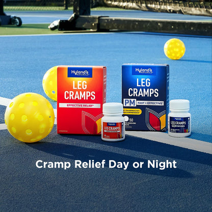 Hyland's Leg Cramps, Relief of Leg, Calf, Charley Horses, and Foot Cramps, 50 Quick-Dissolving Tablets - dailyvitalstore