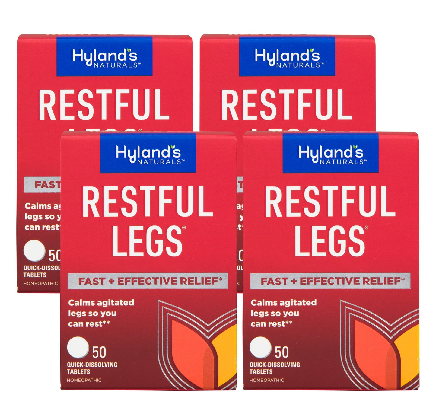 Hyland's Restful Legs Tablets 50 ea (Pack Of 4) - dailyvitalstore