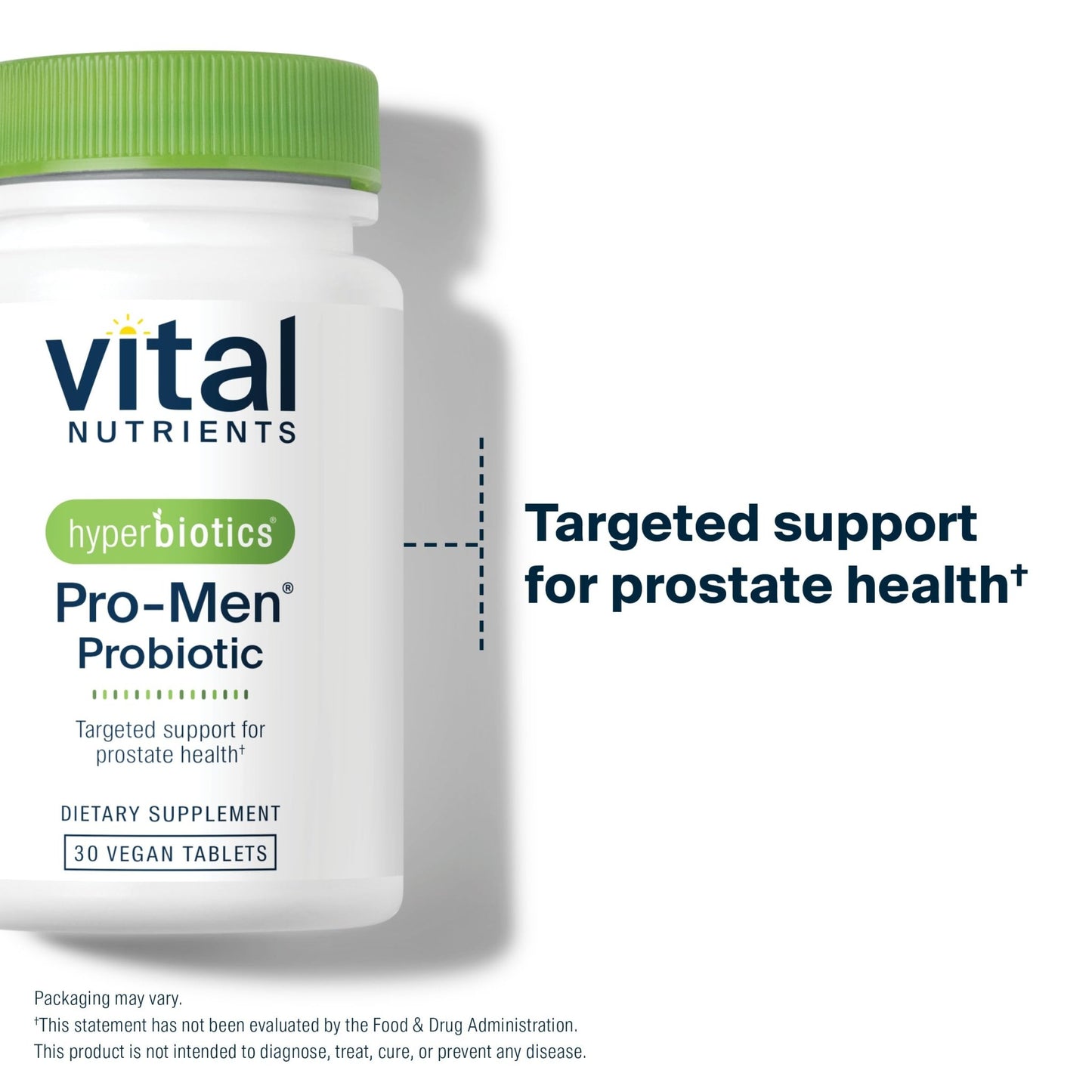 Hyperbiotics Vital Nutrients Pro Men Probiotics | Advanced Probiotics for Men | Clinically Studied for Prostate Health, Digestive Balance and Gut Health* - dailyvitalstore