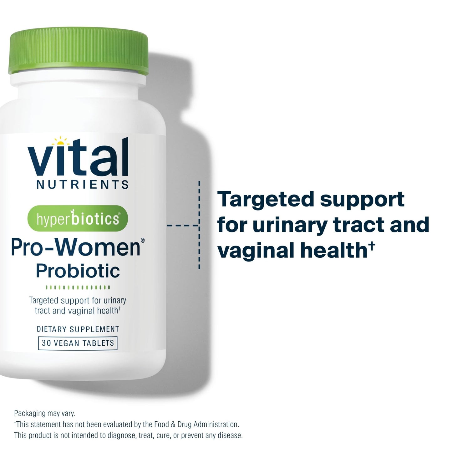 Hyperbiotics Vital Nutrients Pro Women Probiotics for Women | Vaginal Probiotics for PH Balance | Oral Probiotic for Vaginal Health and Urinary Tract Health | 6 Targeted Strains | 30 Vegan Tablets - dailyvitalstore