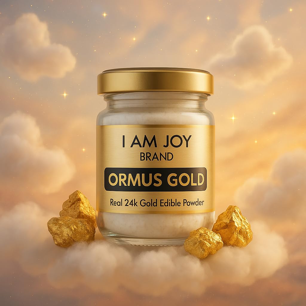 I Am Joy co. Pure Ormus White Gold Powder Monoatomic M-State 24k 99.99% | No Plastic, No Lye, No Dyes, No Fillers | 22 Grams - dailyvitalstore