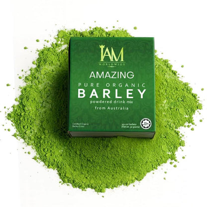 IAM Amazing Pure Organic Barley Powder Drink Barley Green Natural Blend - dailyvitalstore