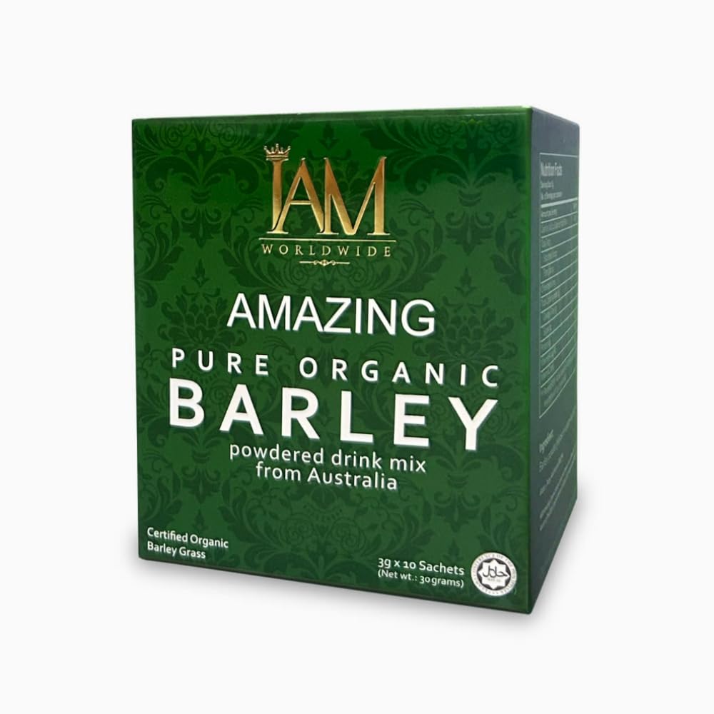 IAM Amazing Pure Organic Barley Powder Drink Barley Green Natural Blend - dailyvitalstore