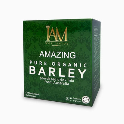 IAM Amazing Pure Organic Barley Powder Drink Barley Green Natural Blend - dailyvitalstore
