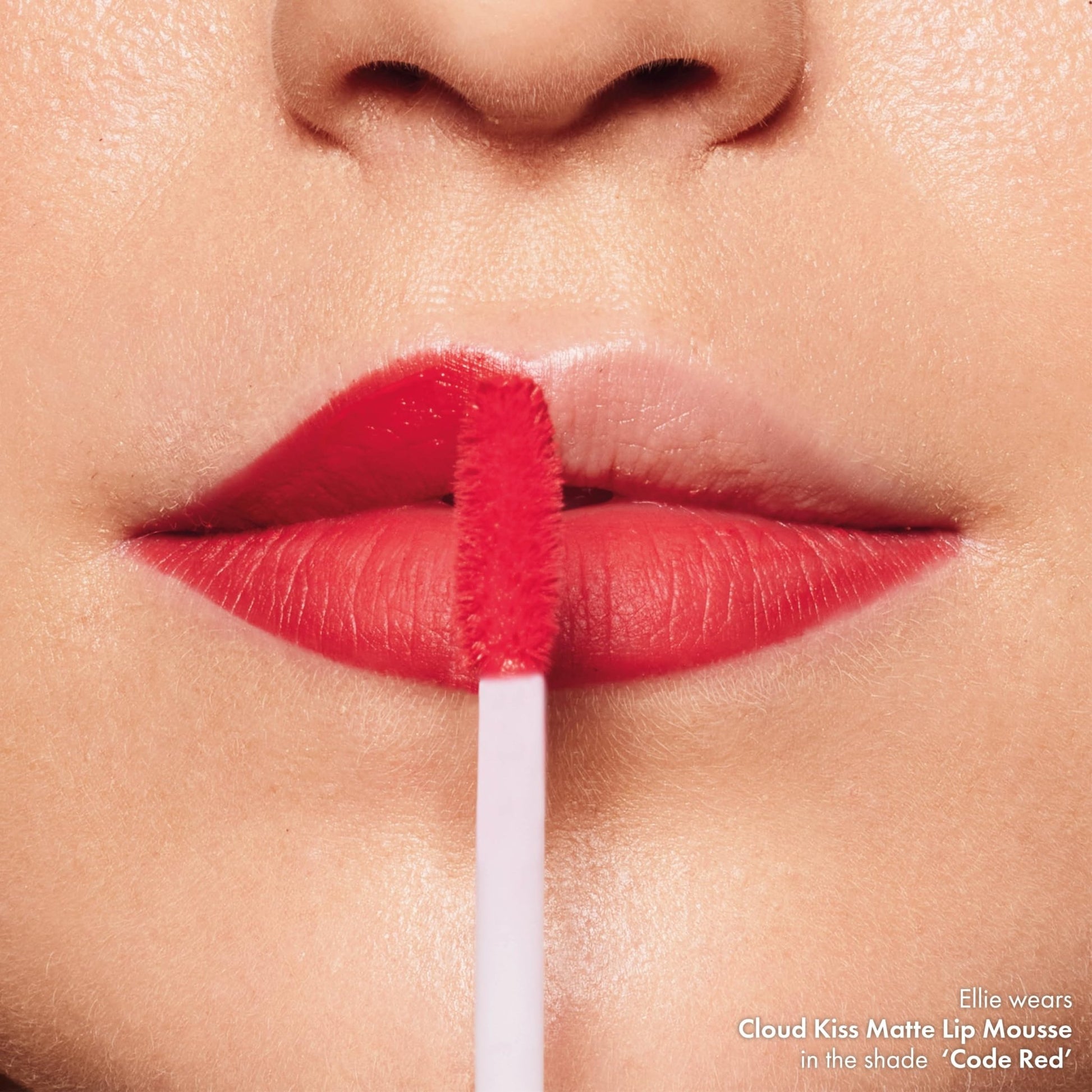 ICONIC LONDON Cloud Kiss Matte Lip Mousse | Matte Liquid Lip Colour, Cruelty-Free, Vegan Makeup, Code Red - dailyvitalstore