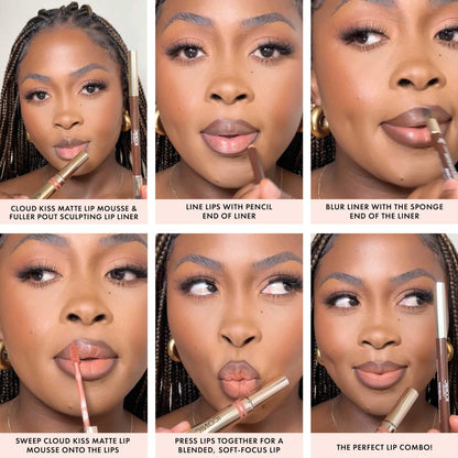 ICONIC LONDON Cloud Kiss Matte Lip Mousse | Matte Liquid Lip Colour, Cruelty-Free, Vegan Makeup, Show Off - dailyvitalstore
