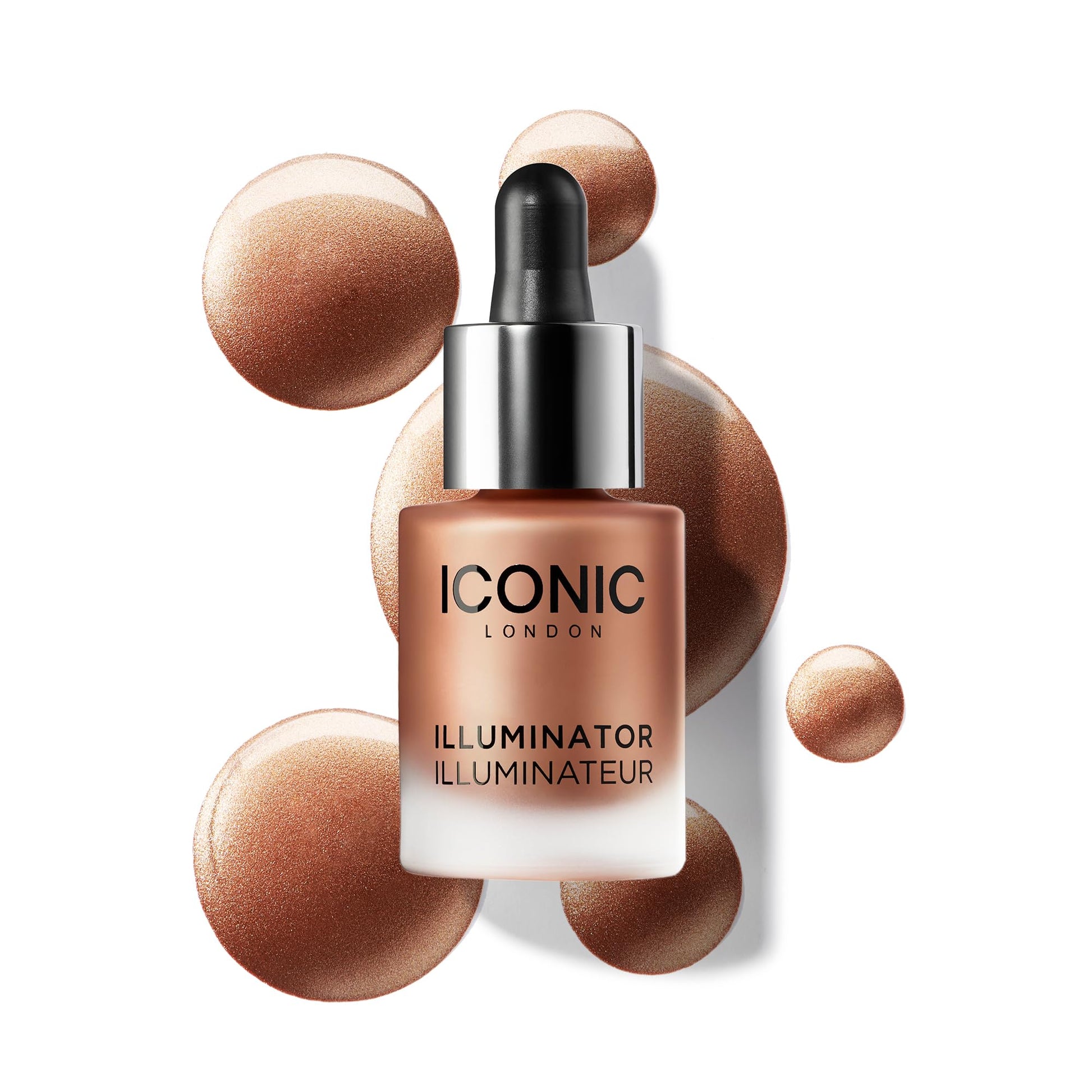 ICONIC LONDON Illuminator | Liquid Highlighting Drops for a Radiant Glow, Cruelty-Free, Vegan Makeup, Glow (Terracotta Bronze) 0.45 Fl oz - dailyvitalstore