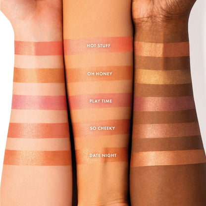 ICONIC LONDON Kissed by the Sun | Multi-Use Blush, Bronzer, & Highlighter, For All Skin Types, Cruelty-Free, Vegan Makeup, (Hot Stuff) 0.17 oz - dailyvitalstore